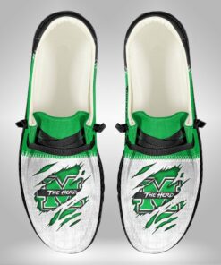 Custom Marshall Thundering Herd Hey Dude Shoes With Personalized Name