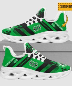 Custom Marshall Thundering Herd Max Soul Shoes With Personalized Name