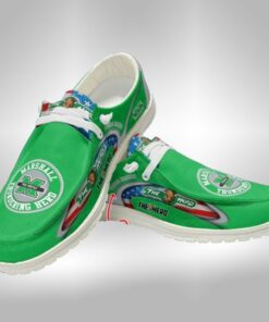 Custom Marshall Thundering Herd Name Hey Dude Shoes Sneakers V5