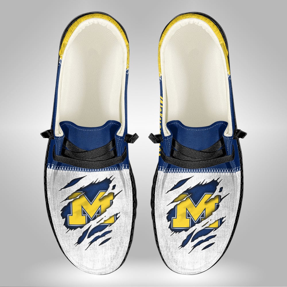 Custom Lsu Tigers Mascot Logo Hey Dude Shoes With Personalized Name