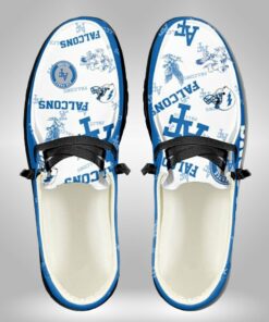 Custom Name Air Force Falcons Hey Dude Shoes