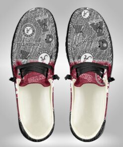 Custom Name Alabama Crimson Tide Sporty Elegance Hey Dude Shoes