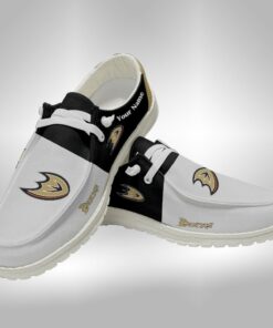 Custom Name Anaheim Ducks Hey Dude Shoes V2