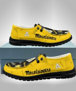 Custom Name Appalachian State Mountaineers Hey Dude Shoes For Fans