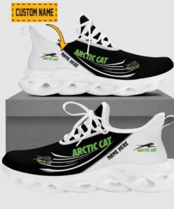 Custom Name Arctic Cat Flying Brand Logo Mix Colors Max Soul Shoes