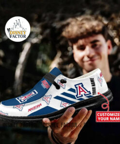 Custom Name Arizona Wildcats Hey Dude Shoes Sneakers