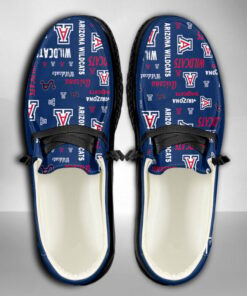 Custom Name Arizona Wildcats Hey Dude Shoes Sneakers V2