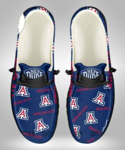 Custom Name Arizona Wildcats Hey Dude Shoes Sneakers V3