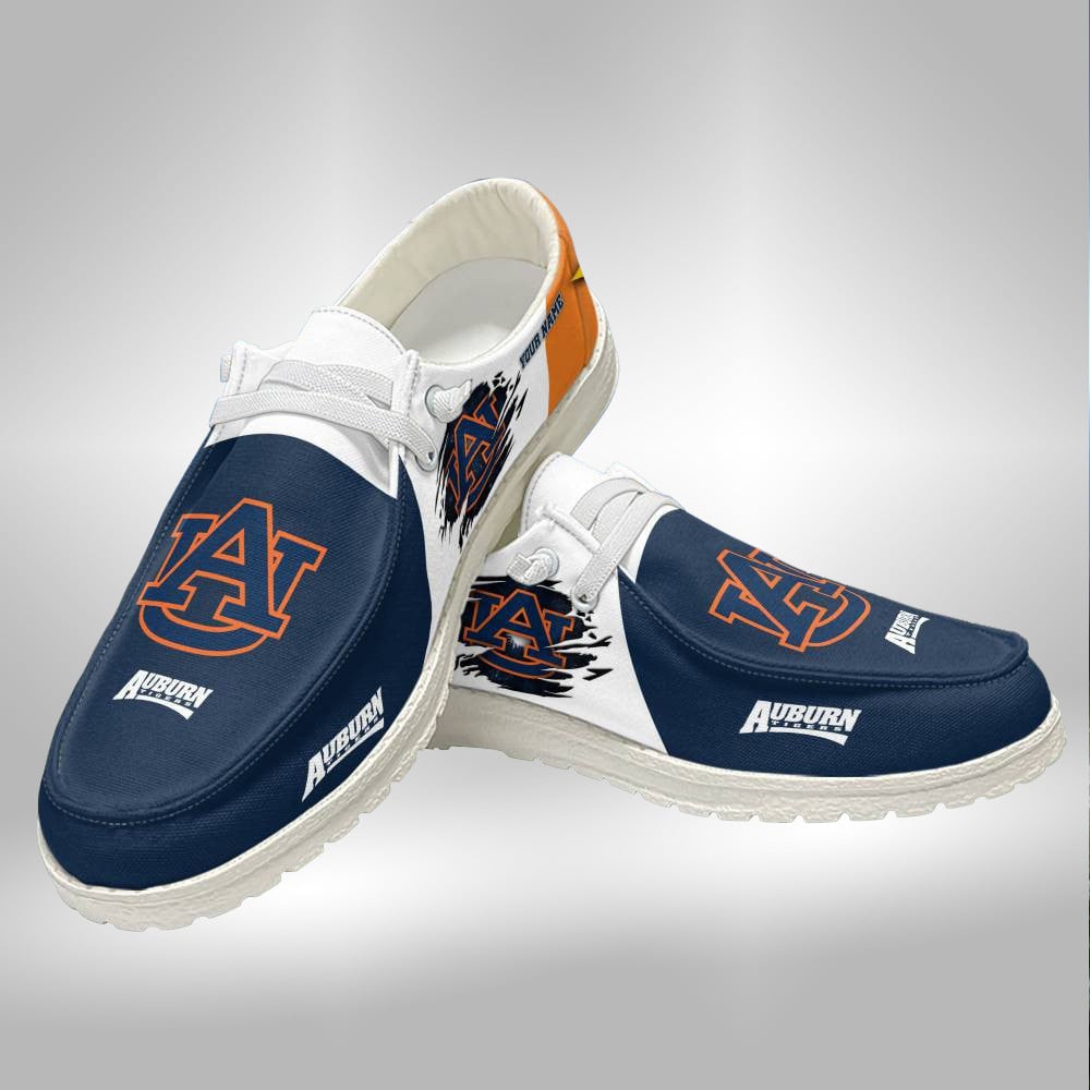 Custom Baylor Bears Hey Dude Shoes Sneakers With Personalized Name