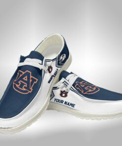 Custom Name Auburn Tigers Hey Dude Shoes Sneakers V3