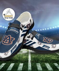 Custom Name Auburn Tigers Hey Dude Shoes Sneakers V6