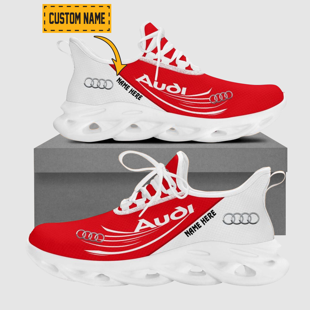 Custom Name Case Ih Wave Line Logo Design Clunky Sneakers