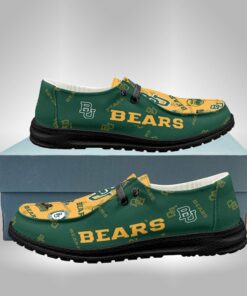 Custom Name Baylor Bears Hey Dude Shoes For Fans