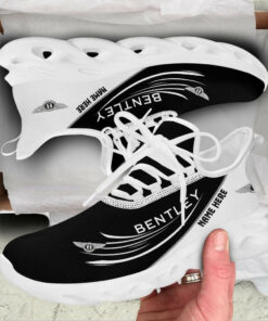 Custom Name Bentley Flying Brand Logo Mix Colors Max Soul Shoes