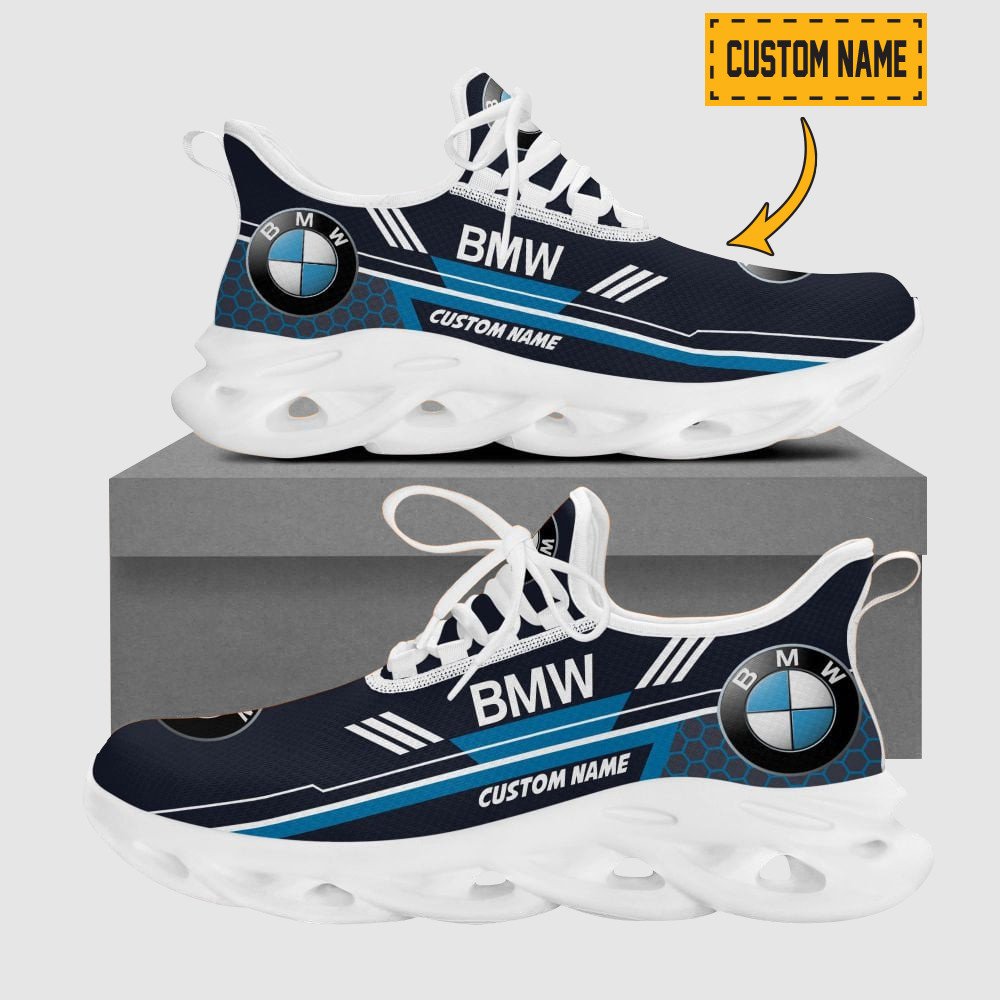 Custom Name Audi Wave Line Logo Design Max Soul Shoes  V2