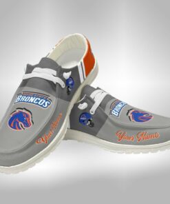 Custom Name Boise State Broncos Hey Dude Shoes – Personalized Design