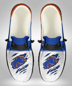 Custom Name Boise State Broncos Hey Dude Shoes – Personalized Sneakers