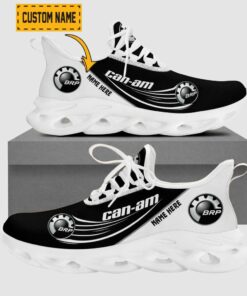 Custom Name Brp Can Am Flying Brand Logo Mix Colors Max Soul Shoes