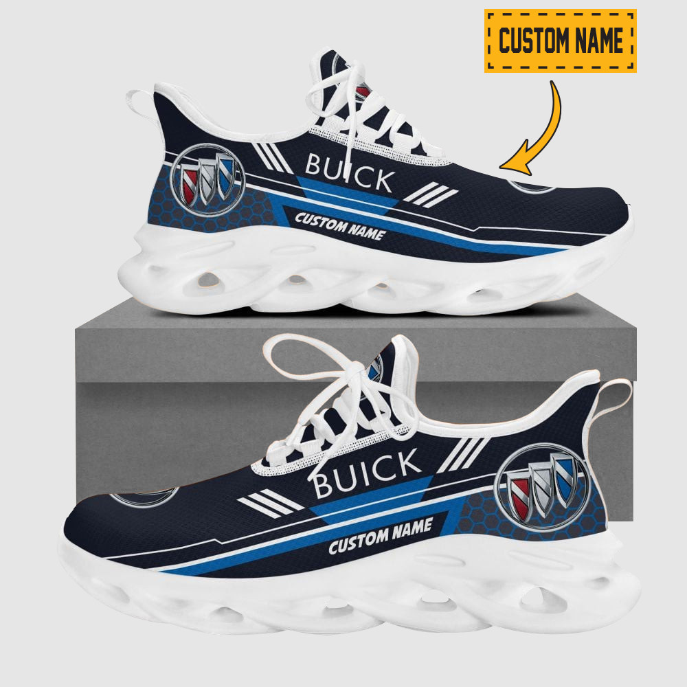 Custom Name Audi Logo And Hexagon Pattern Design Max Soul Shoes