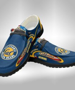 Custom Name California Golden Bears Hey Dude Shoes V3