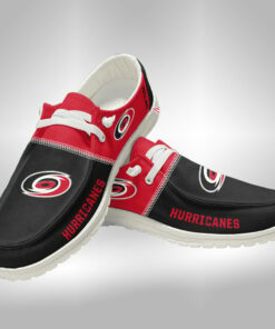 Custom Name Carolina Hurricanes Hey Dude Shoes