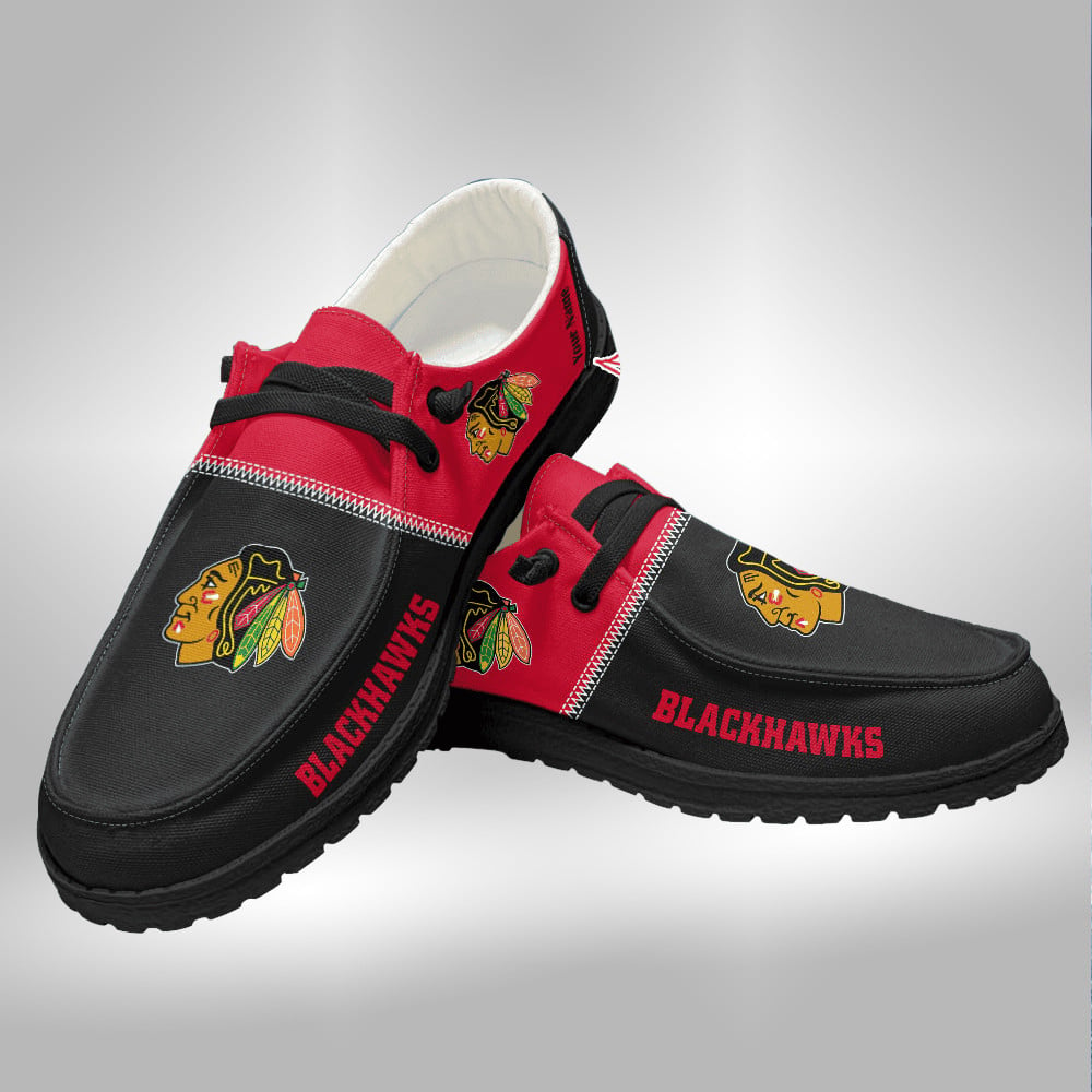 Arizona Coyotes Custom Name Hey Dude Shoes