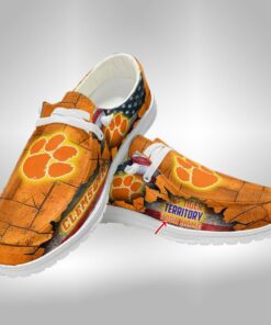 Custom Name Clemson Tigers Hey Dude Shoes – Personalized Sneakers V2