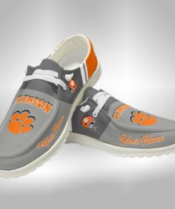 Custom Name Clemson Tigers Hey Dude Shoes – Personalized Sneakers V3