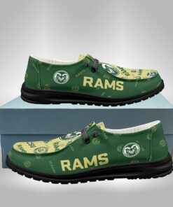 Custom Name Colorado State Rams Hey Dude Shoes For Fans