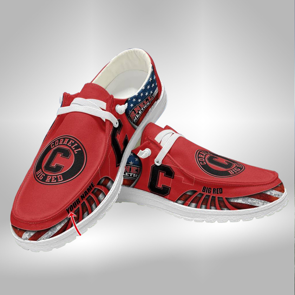 Michigan Wolverines Hey Dude Shoes With Custom Name V6