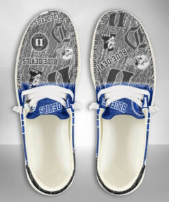 Custom Name Duke Blue Devils Sporty Elegance Hey Dude Shoes