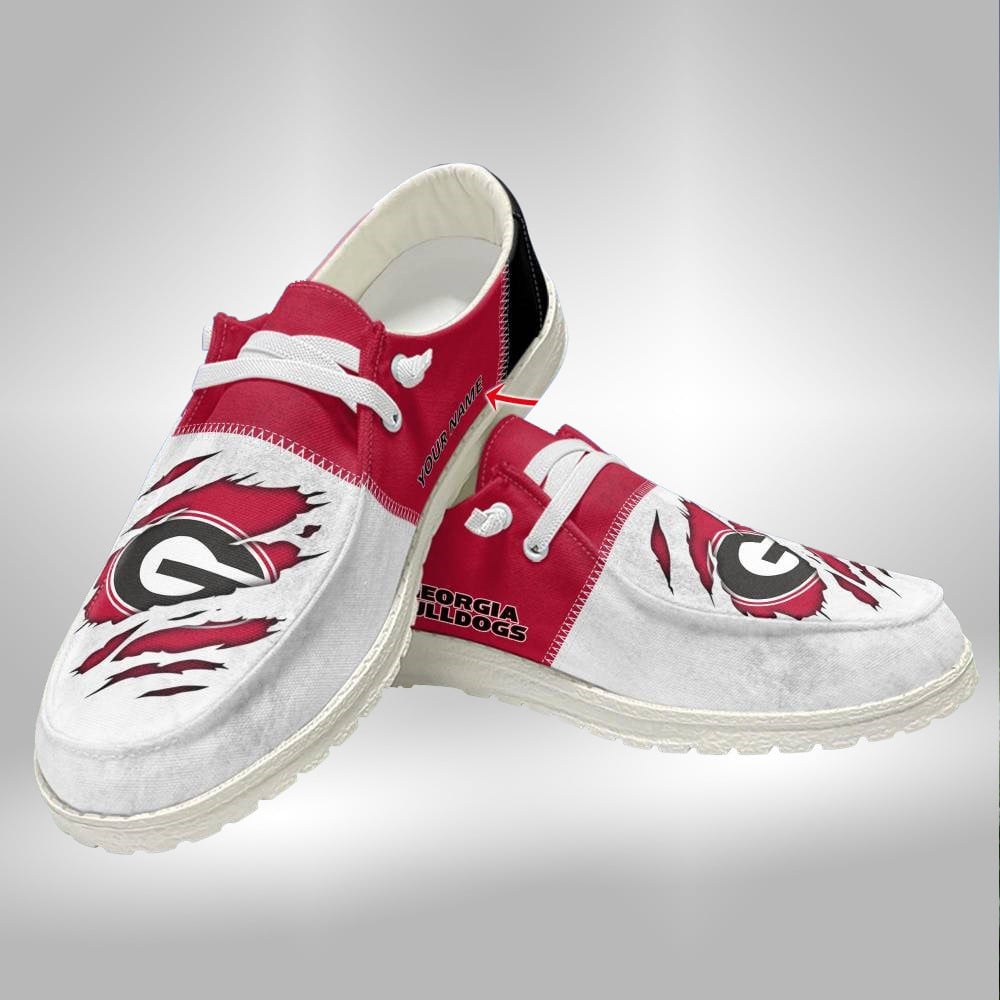 Custom Name Louisville Cardinals Hey Dude Shoes Sneakers