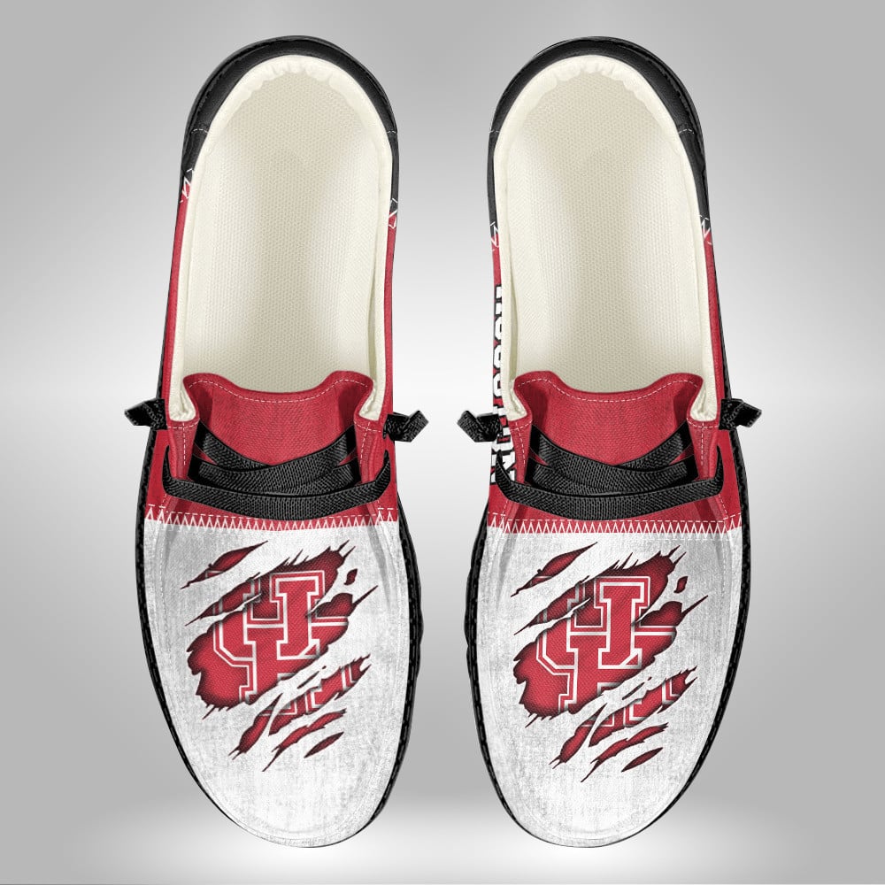 Winnipeg Jets Custom Name Hey Dude Shoes V2