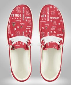 Custom Name Houston Cougars Hey Dude Shoes Sneakers