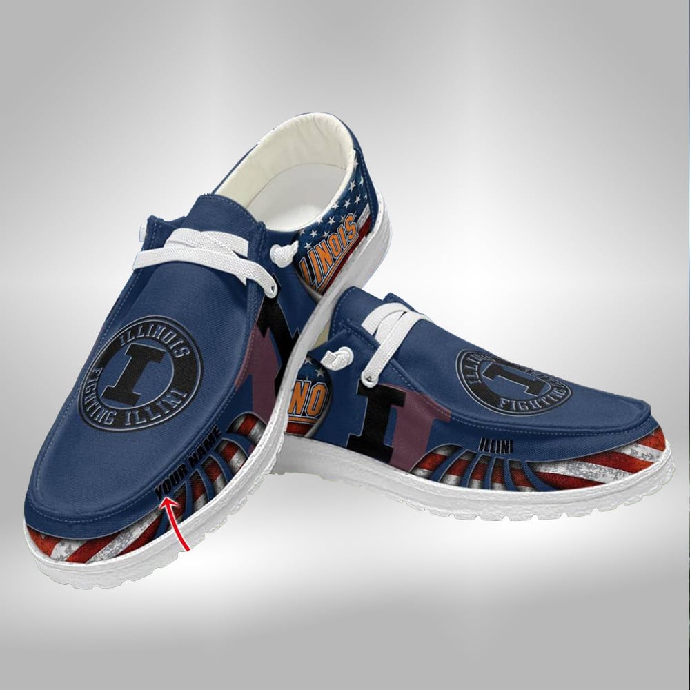 Custom Name Ucla Bruins Hey Dude Shoes – Personalized Design