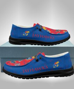 Custom Name Kansas Jayhawks Hey Dude Shoes For Fans