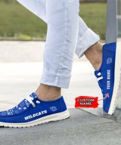 Custom Name Kentucky Wildcats Hey Dude Shoes Sneakers V5