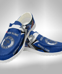 Custom Name Memphis Tigers Hey Dude Shoes Sneakers V7