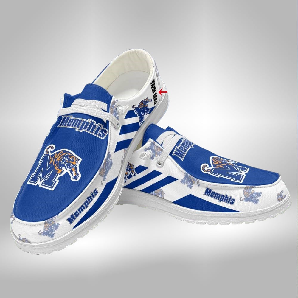 Custom Name Mississippi State Bulldogs Hey Dude Shoes Sneakers V10