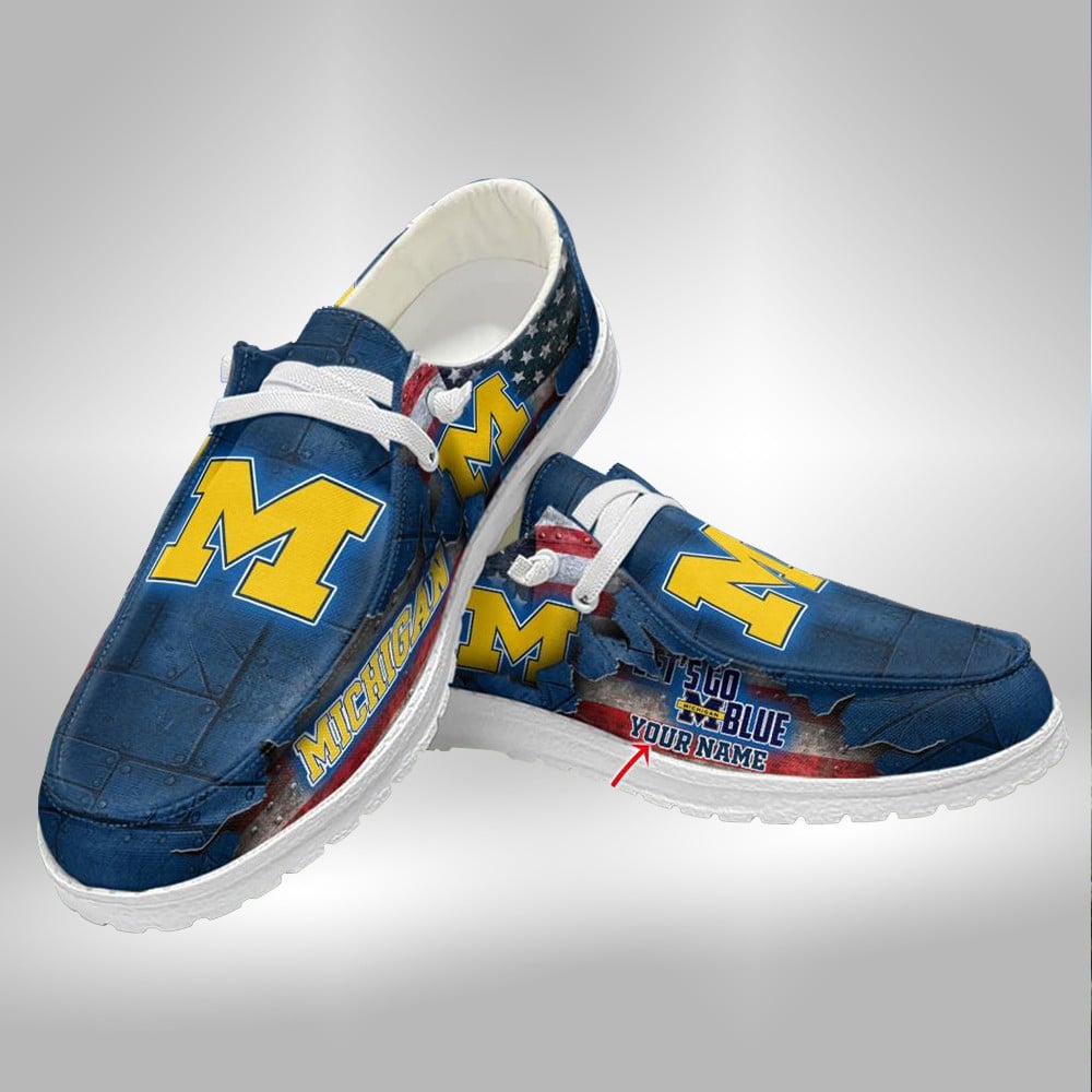 Nebraska Cornhuskers Customized Hey Dude Shoes