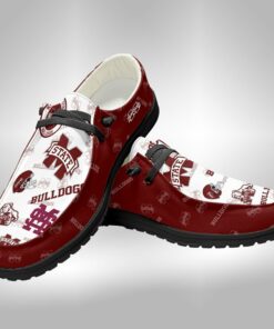 Custom Name Mississippi State Bulldogs Hey Dude Shoes For Fans