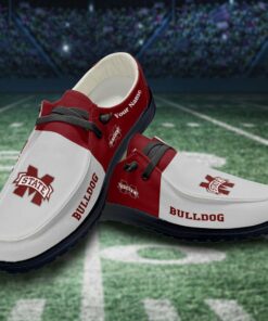 Custom Name Mississippi State Bulldogs Hey Dude Shoes Sneakers V5