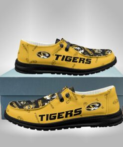 Custom Name Missouri Tigers Hey Dude Shoes For Fans