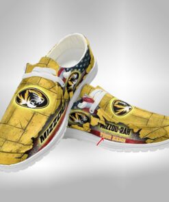 Custom Name Missouri Tigers Hey Dude Shoes Sneakers V3