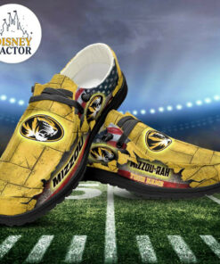 Custom Name Missouri Tigers Hey Dude Shoes Sneakers V3