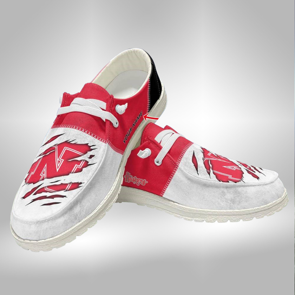 Custom Name Stanford Cardinals Hey Dude Shoes Sneakers