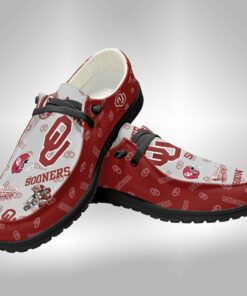 Custom Name Oklahoma Sooners Hey Dude Shoes For Fans