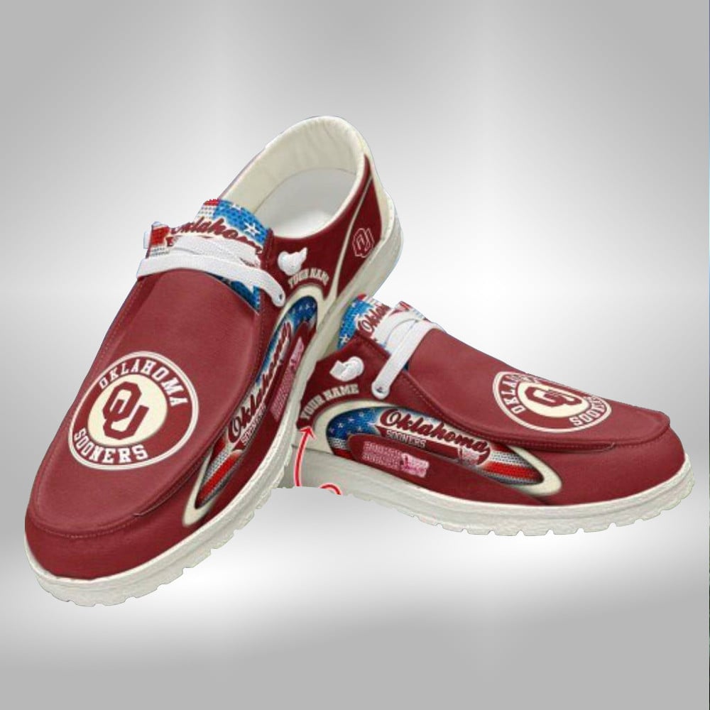 Custom Name Usc Trojans Hey Dude Shoes Sneakers V3