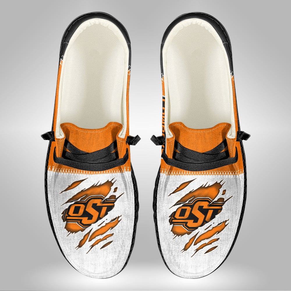 Custom Name Boise State Broncos Hey Dude Shoes – Personalized Sneakers