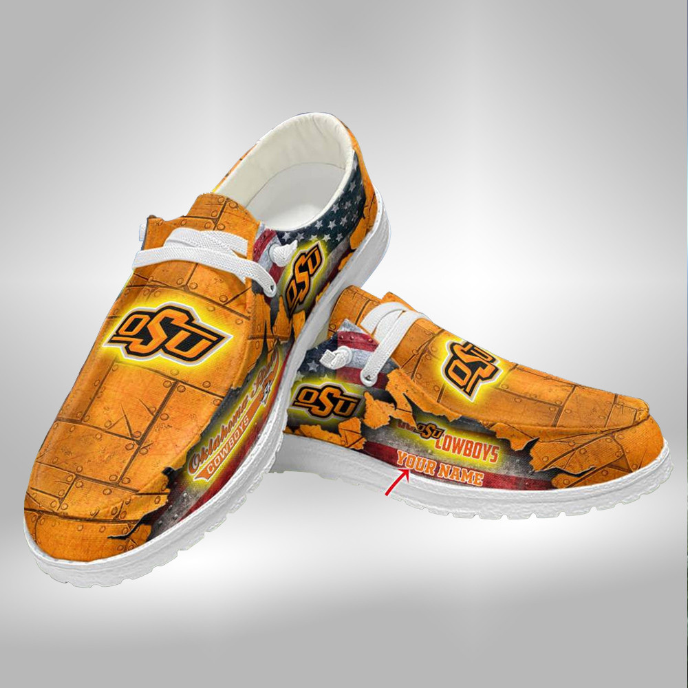 Custom Name Texas Longhorns Hey Dude Shoes – Ut Sneakers V2